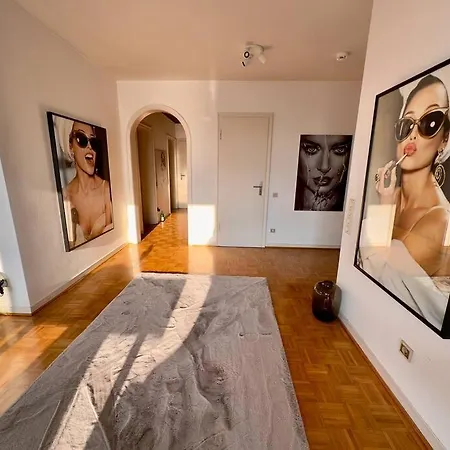 Apartmán Exklusiver Rheinblick Messe Parken 5 Zimmer, 12 Personen *