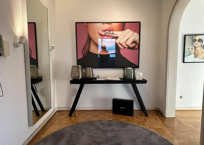 Appartement Exklusiver Rheinblick Messe Parken 5 Zimmer, 12 Personen *