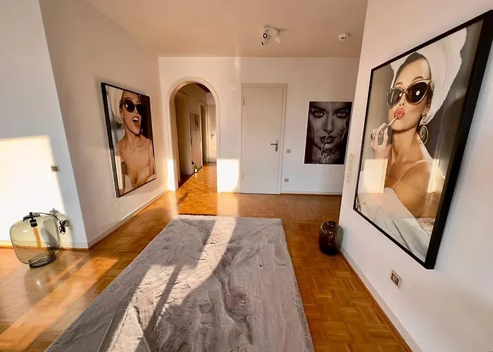 Apartamento Exklusiver Rheinblick Messe Parken 5 Zimmer, 12 Personen *