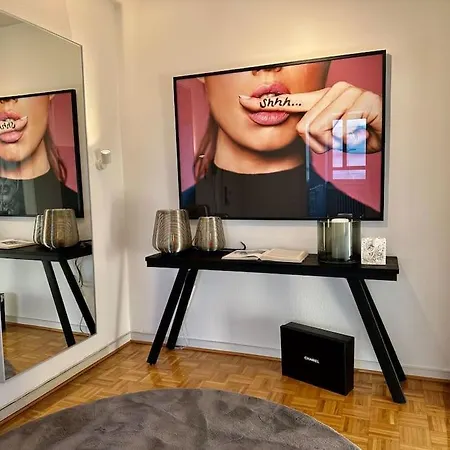 Apartment Exklusiver Rheinblick Messe Parken Luxus 10 Personen