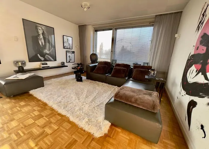 Exklusiver Rheinblick Messe Parken 5 Zimmer, 12 Personen * דיסלדורף